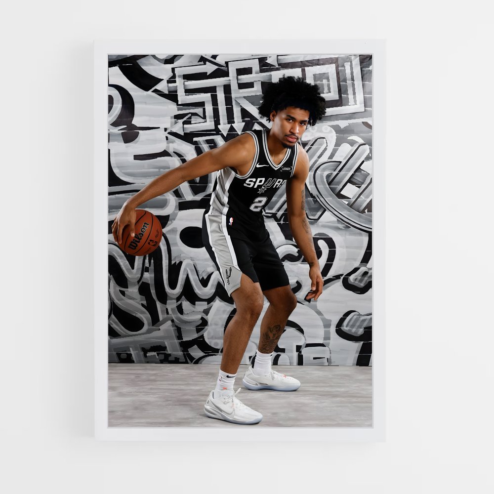 Poster Dylan harper – affiche Basketball (vue 3)